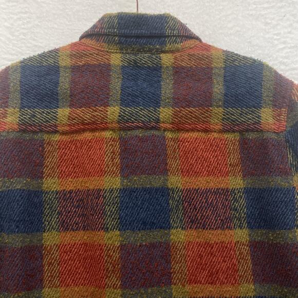 Sundance Jacket Womens Medium Legacy Plaid Catalog Chore Wool Shacket Outdoor - Picture 6 of 10